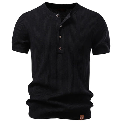Henley Ridge Knit Tee