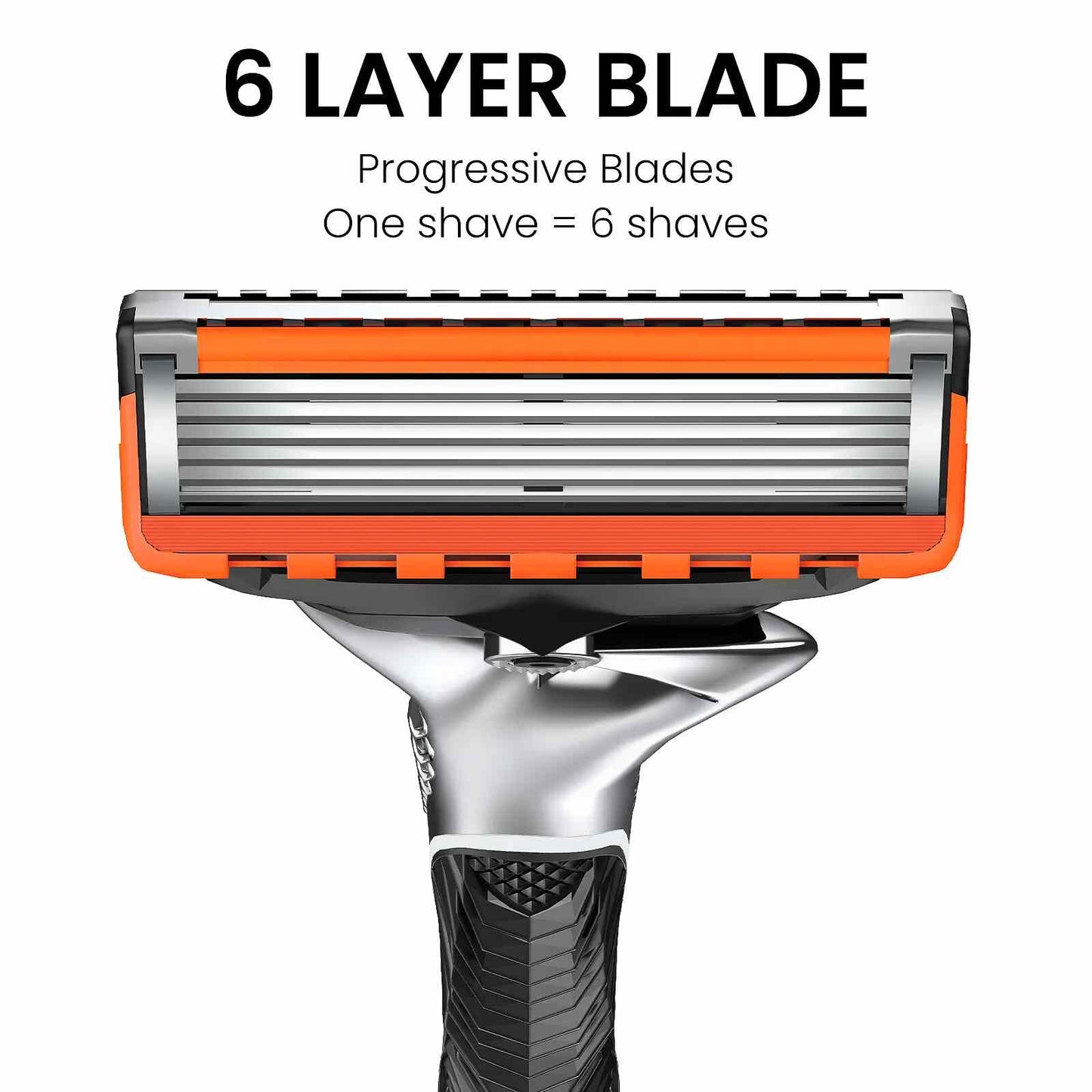 24-Piece Men's Razor Blade Set with Free Handle